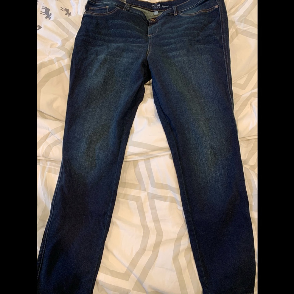 Soho straight leg jeans from NY&Co